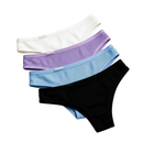 Calcinha Conforto Canelada Alta Absorção - Kit 3 Unidades