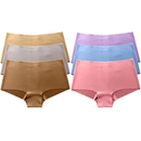 Calcinhas Boxer Sem Costura Corte a Laser Não Marca - Compre 4 Leve 6