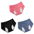 Calcinhas Menstruais Antivazamento Conforto Antibacteriana Secarelly - 3 Unidades