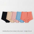 Calcinhas Boxer Sem Costura Corte a Laser Não Marca - Compre 4 Leve 6